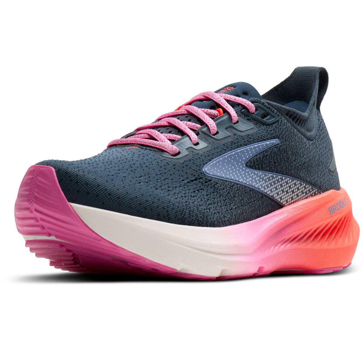 Brooks Damenlaufschuhe Glycerin 23, Sea/Strawberry/Coral – Bild 