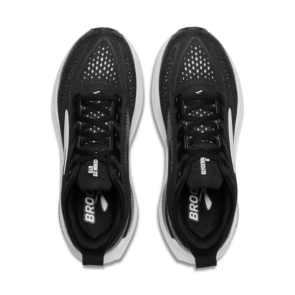 Brooks Damenlaufschuhe Glycerin GTS23, Black/Grey/White – Bild 