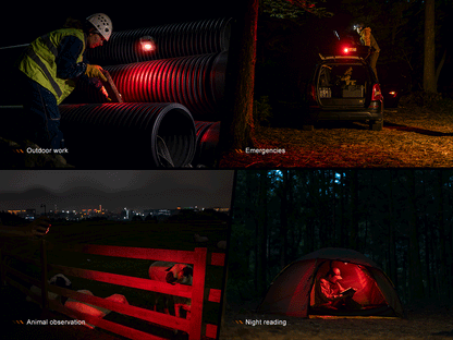 Fenix CL27R multifunktionale Outdoor-Laterne mit Spot- & Flutlicht, 1600 Lumen