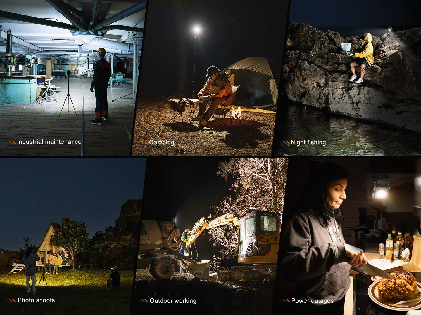 Fenix CL27R multifunktionale Outdoor-Laterne mit Spot- & Flutlicht, 1600 Lumen