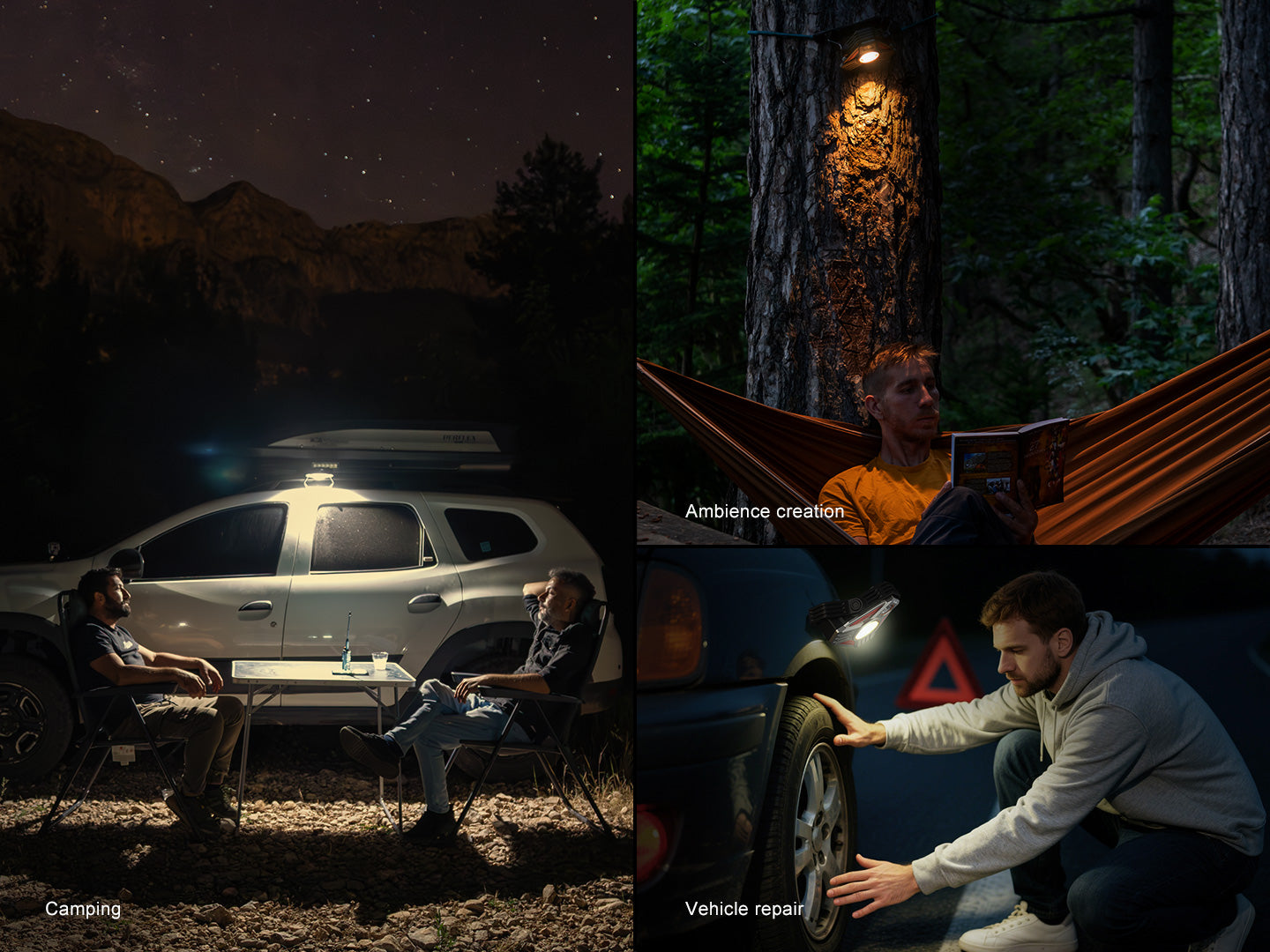 Fenix CP50R multifunktionale Fahrzeug & Camping Laterne, 5500 Lumen – Bild 