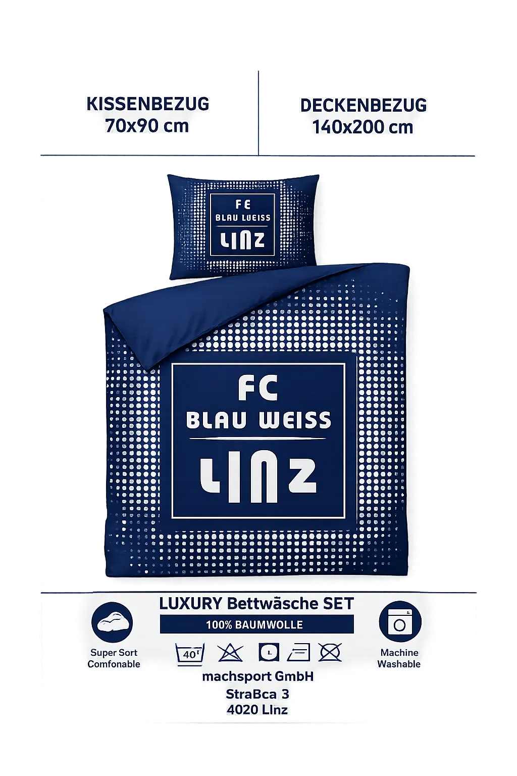 FC Blau-Weiß Linz Bettwäsche