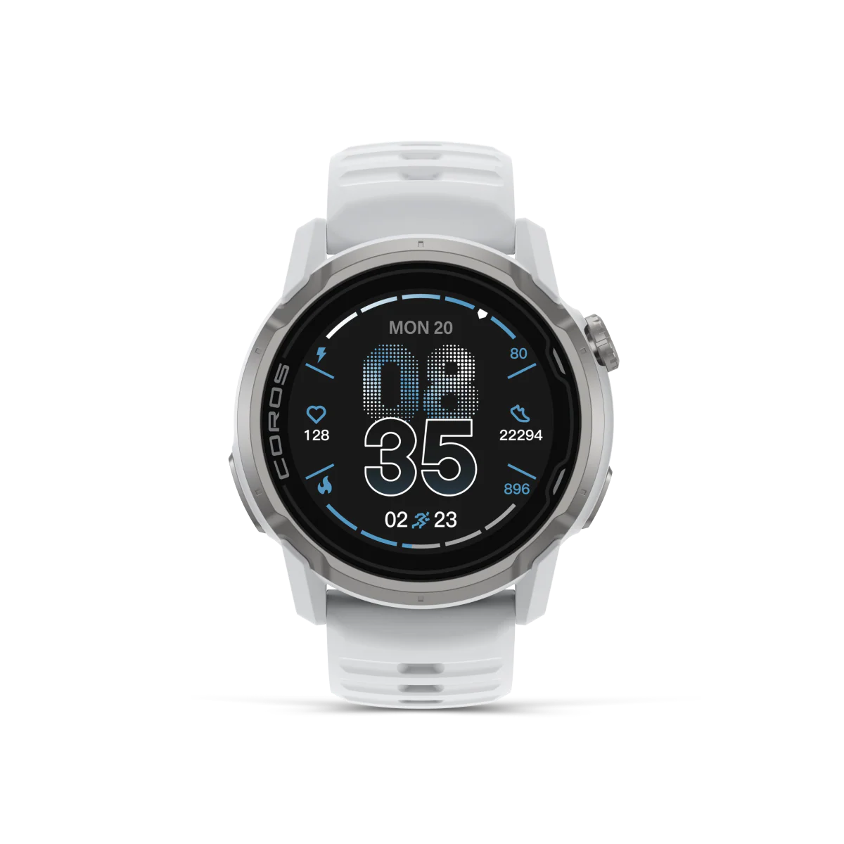 Coros Bergsportuhr Apex 4, 42mm, weiss – Bild 
