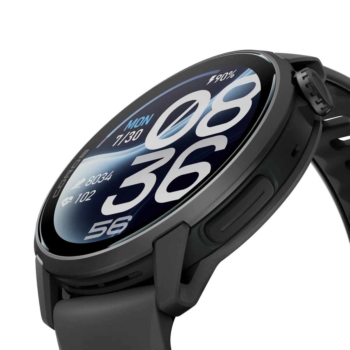 Coros Sportuhr Pace 4 Pro, black silikon – Bild 