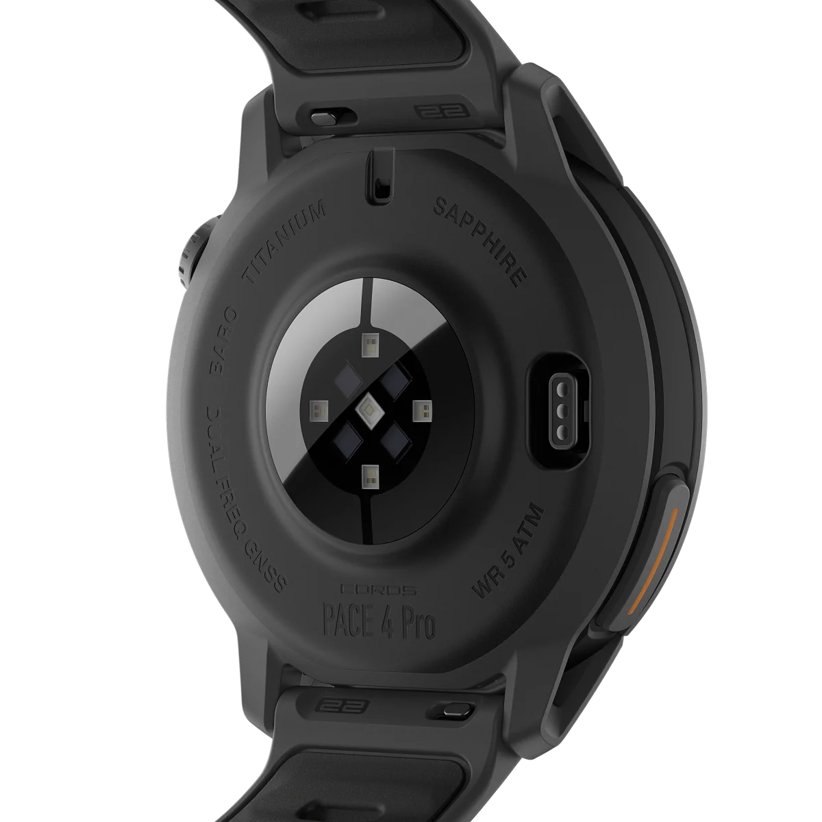 Coros Sportuhr Pace 4 Pro, black silikon – Bild 