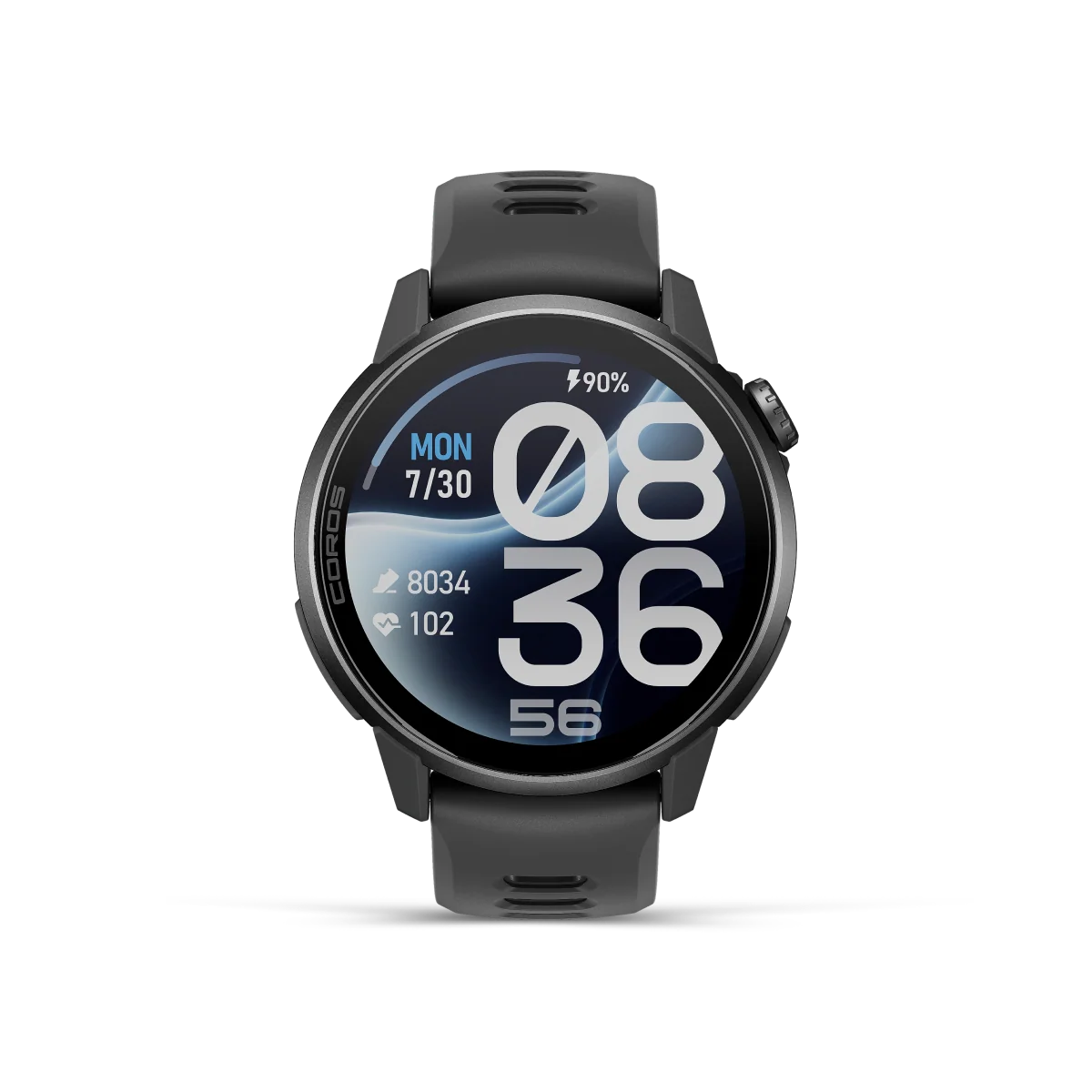 Coros Sportuhr Pace 4 Pro, black silikon