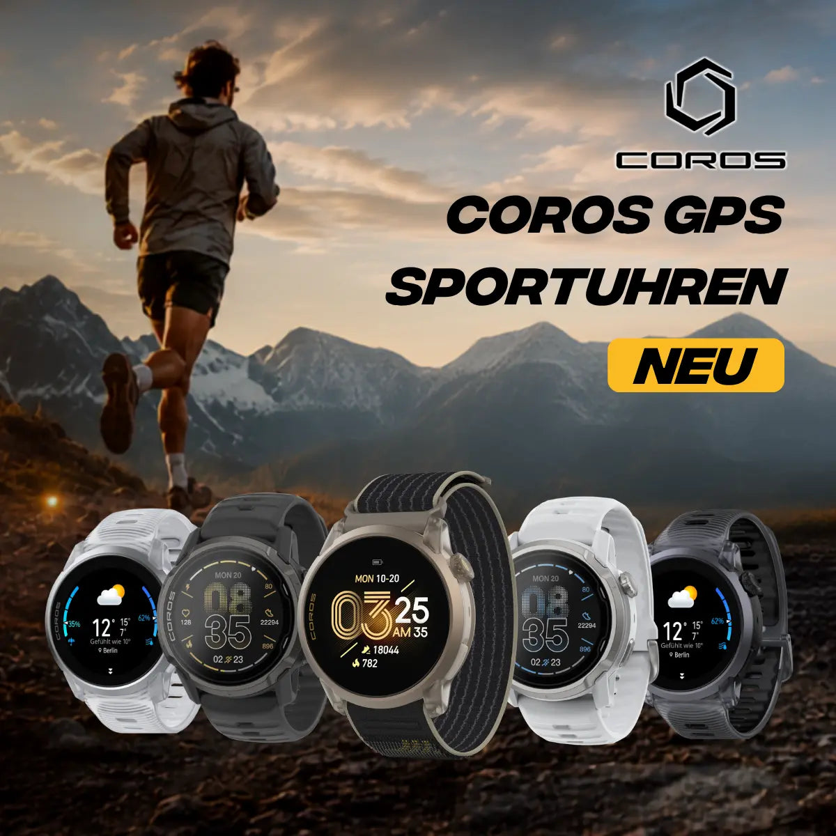 Coros Sportuhren