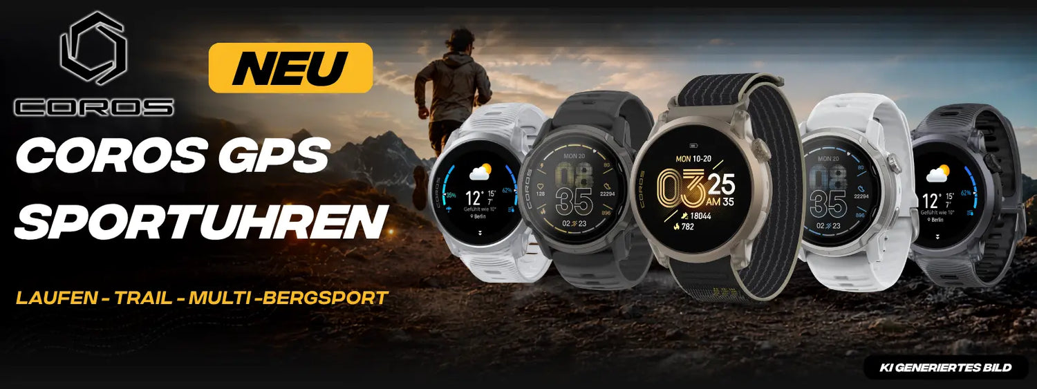 Coros GPS Sportuhren bei machsport  groß