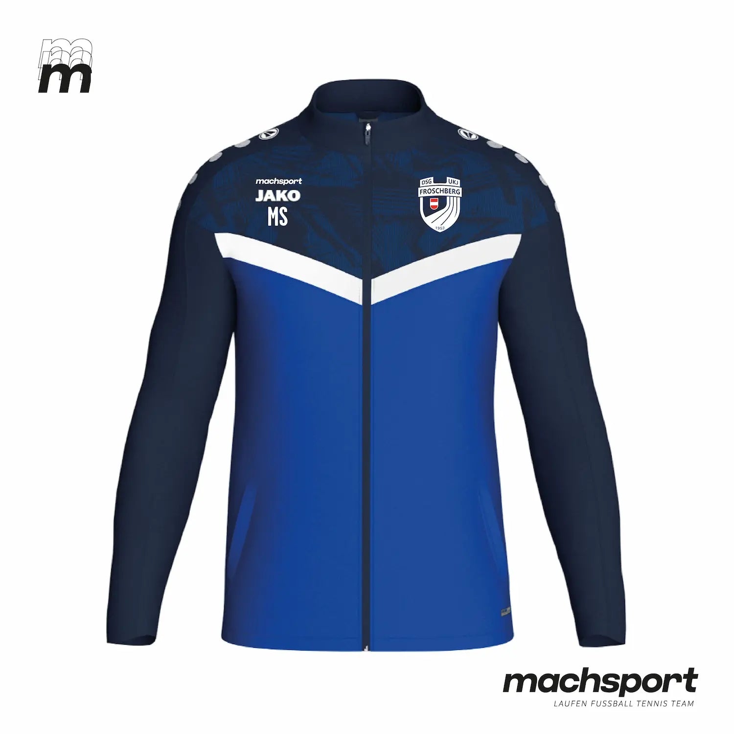 DSG UKJ Froschberg Trainingsjacke - machsport – Bild 