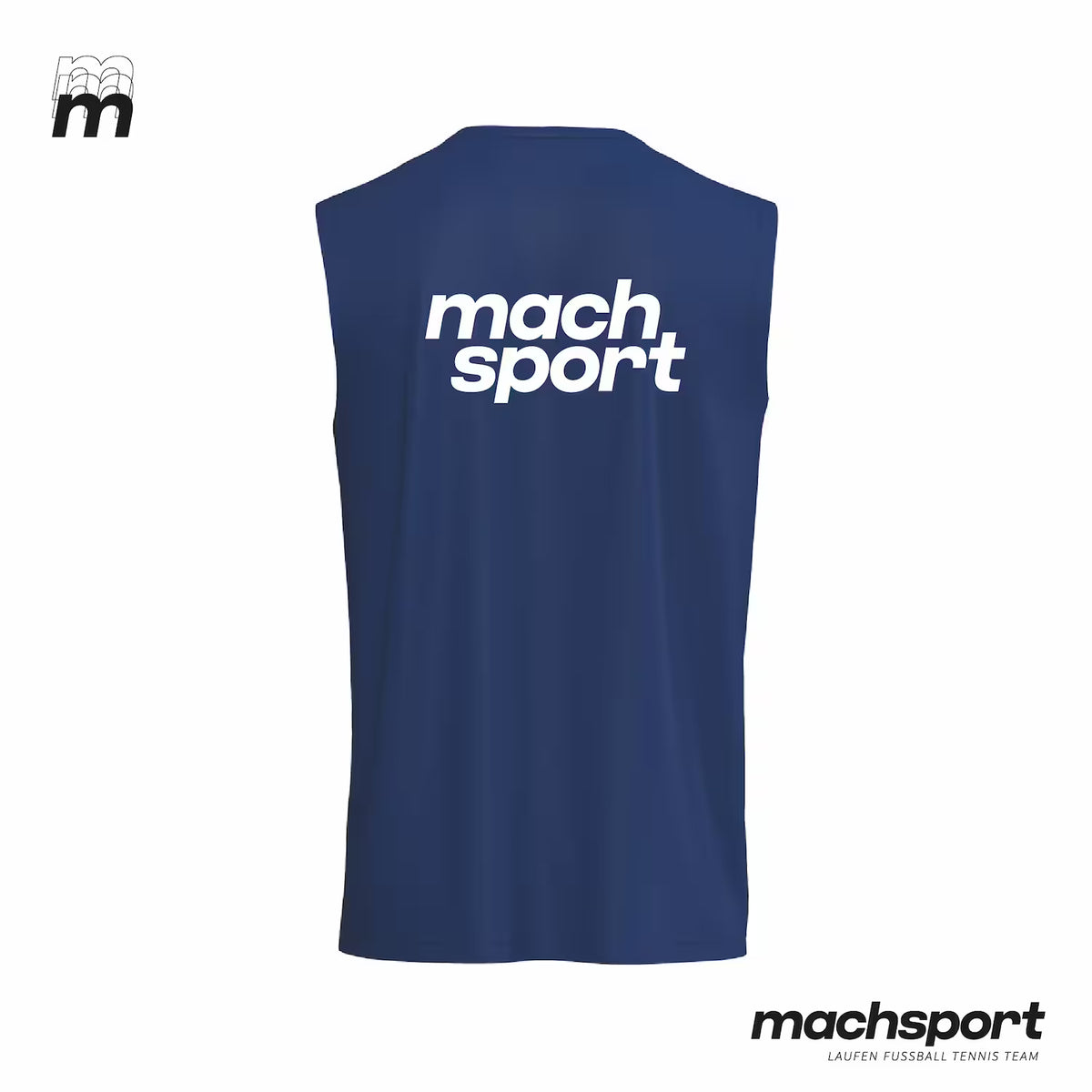 DSG Union HABAU Trainingsshirt Blau ärmellos