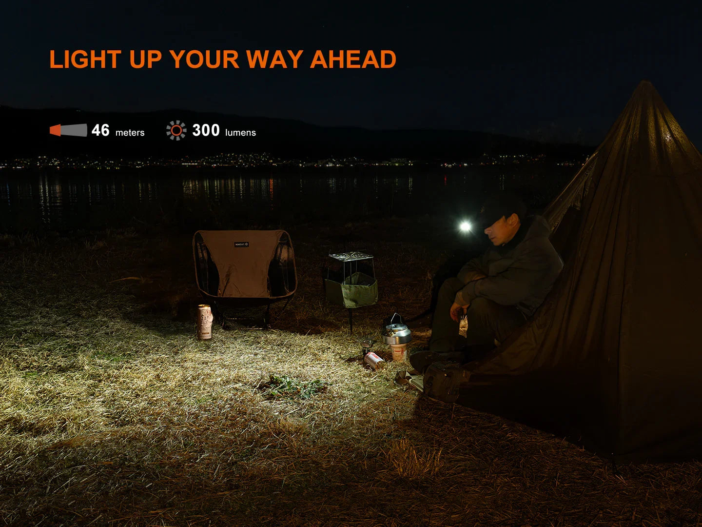 Fenix E04R Minilicht mit 360° drehbarem Clip, 400 Lumen – Bild 