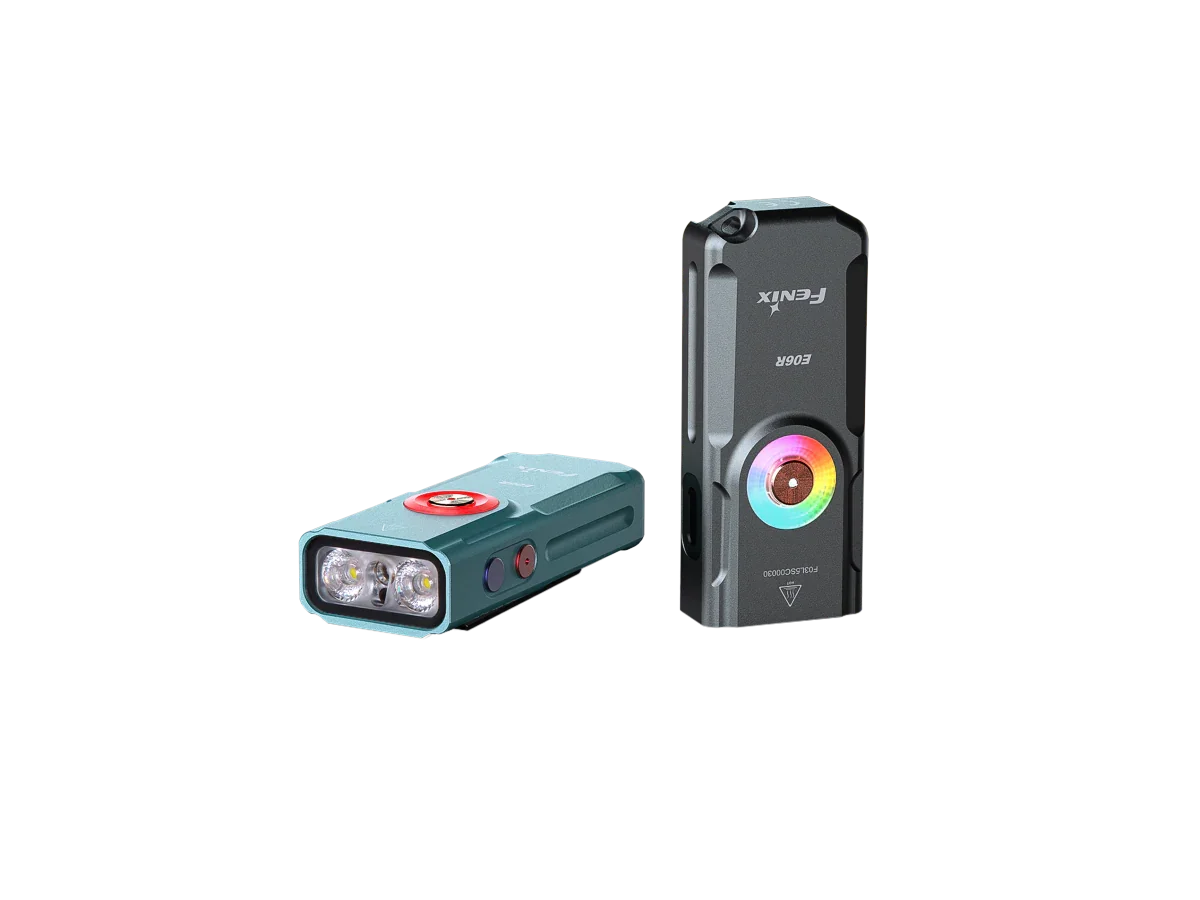 Fenix E06R vereint Weißlicht, UV-Licht und Laserpointer, 700 Lumen – Bild 