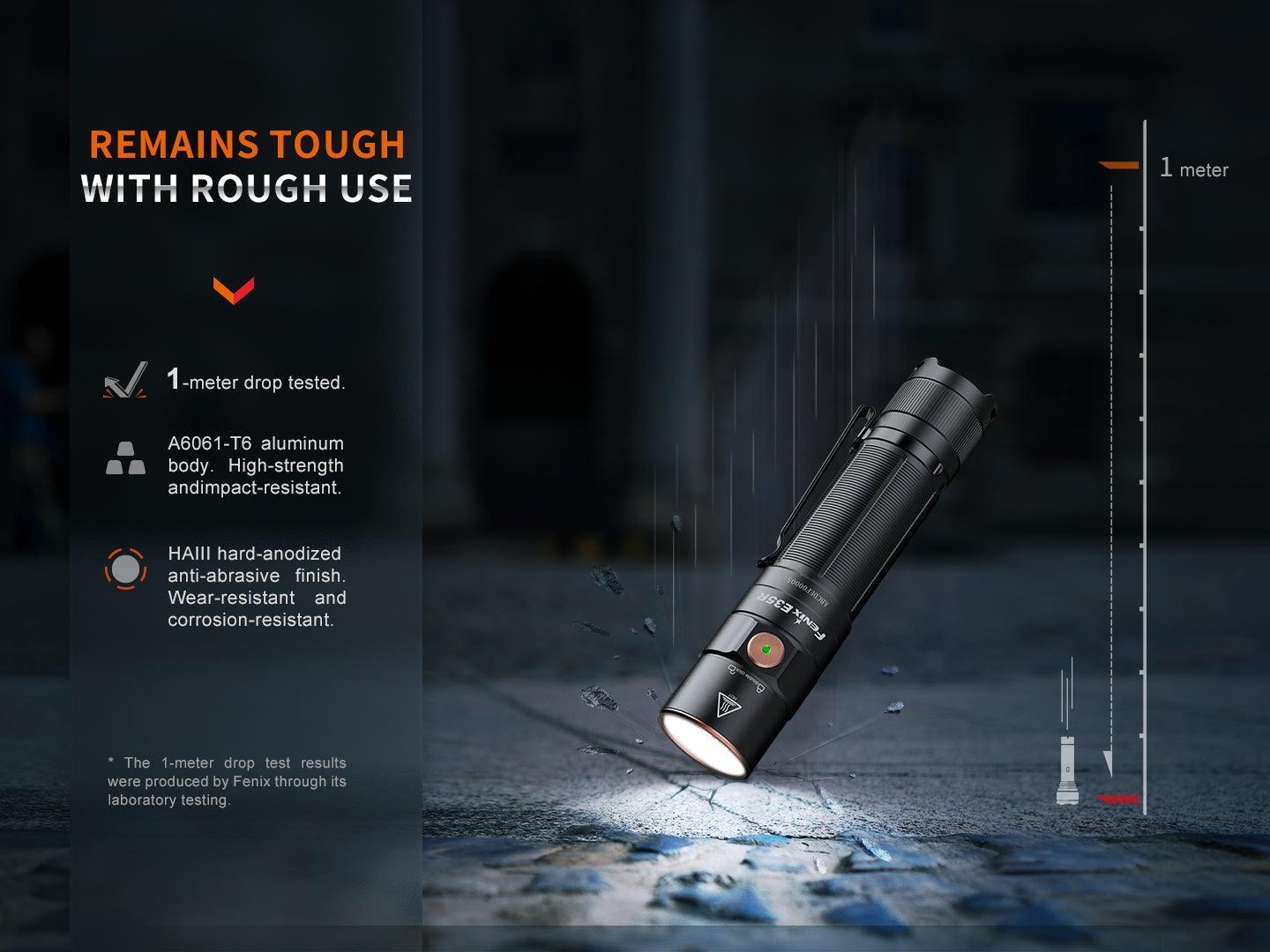 Fenix E35R High-Performance EDC-Taschenlampe, 3100 Lumen – Bild 