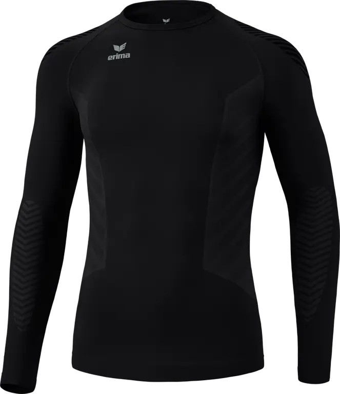 Erima Herrenshirt Athletic Longsleeve, schwarz – Bild 