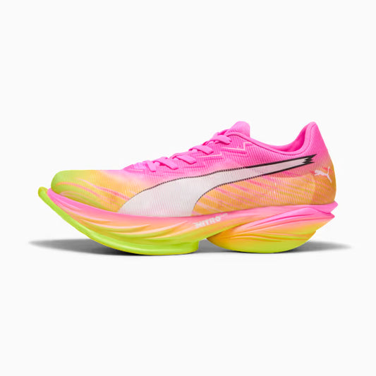 Puma Herrenlaufschuhe Fast-R Nitro Elite 3 ST, Poison Pink-PUMA White – blau / 42