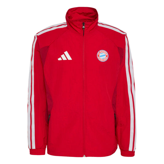 FC Bayern München Fußballjacke Heim Anthem 26/27 – rot / S
