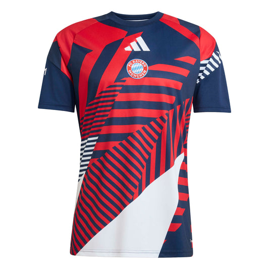 FC Bayern München Herrenfußballshirt Pre-Match-Shirt 26/27 – rot / S