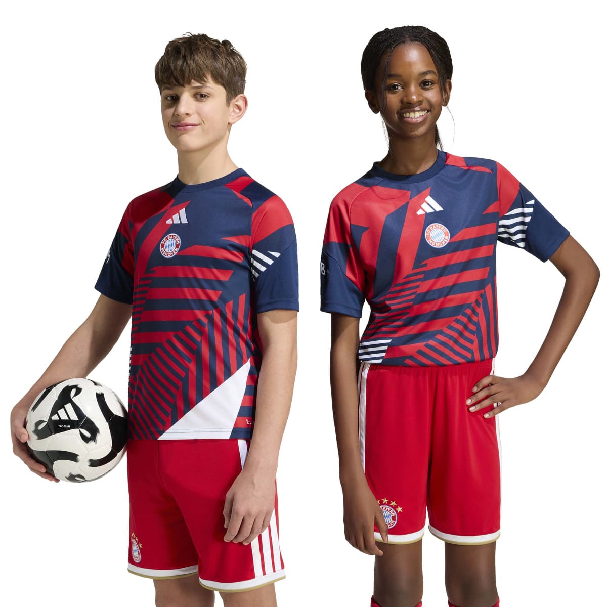FC Bayern München Kinderfußballshirt Pre-Match-Shirt 26/27 – Bild 