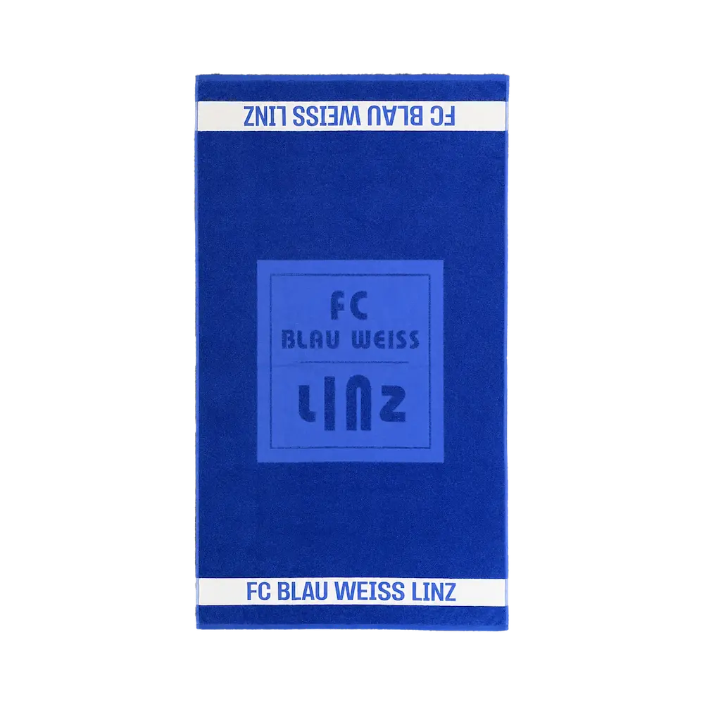 FC Blau-Weiß Linz Badetuch 70 x 140 - machsport – Bild 