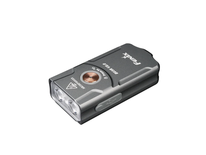 Fenix E03R V2.0 Schlüsselanhänger-Taschenlampe aus Metall, 500 Lumen