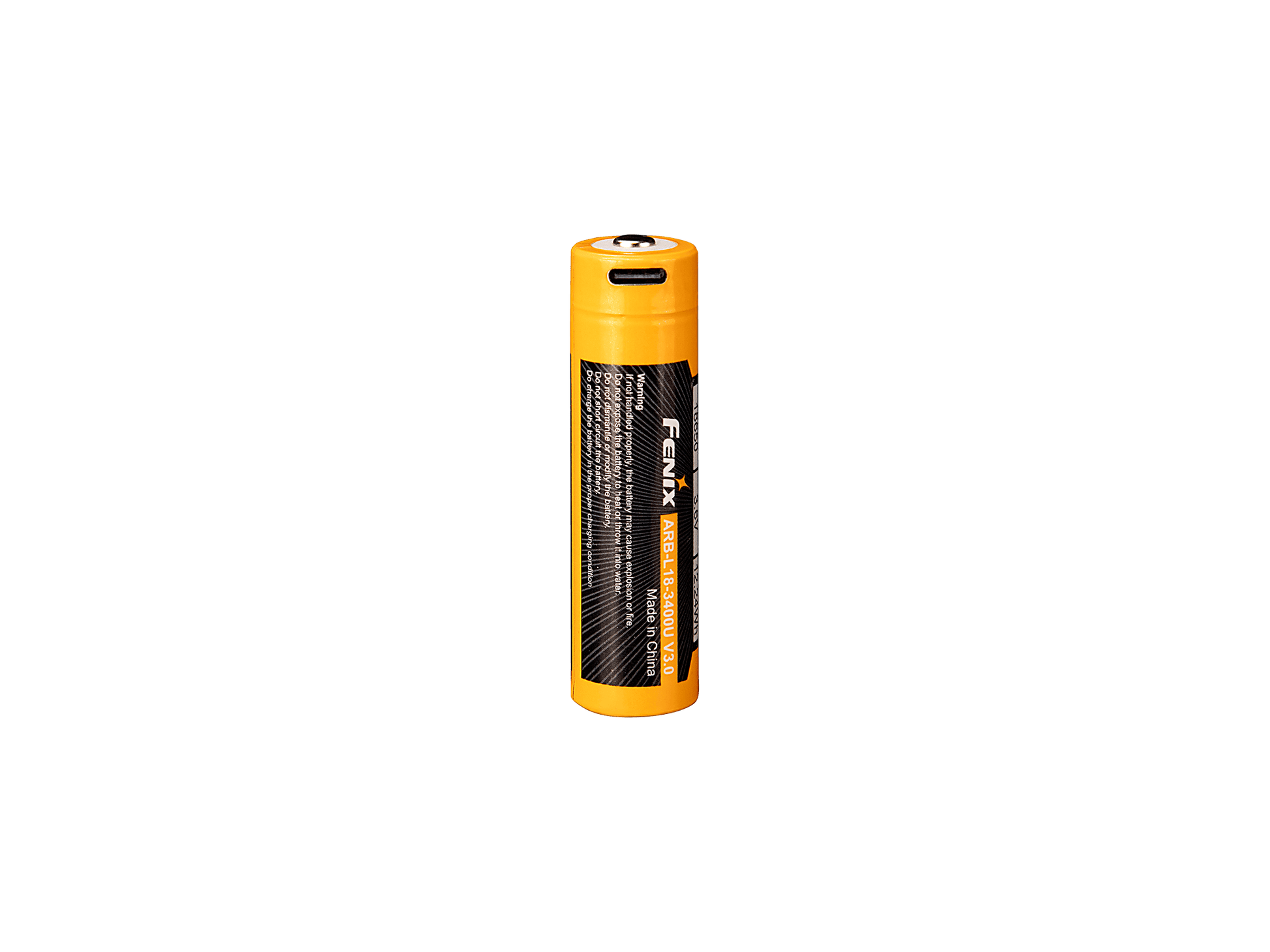 Fenix ARB-L18-3400U V3.0 - USB-Akku 18650 (3400 mAh, Version 3.0) – Bild 