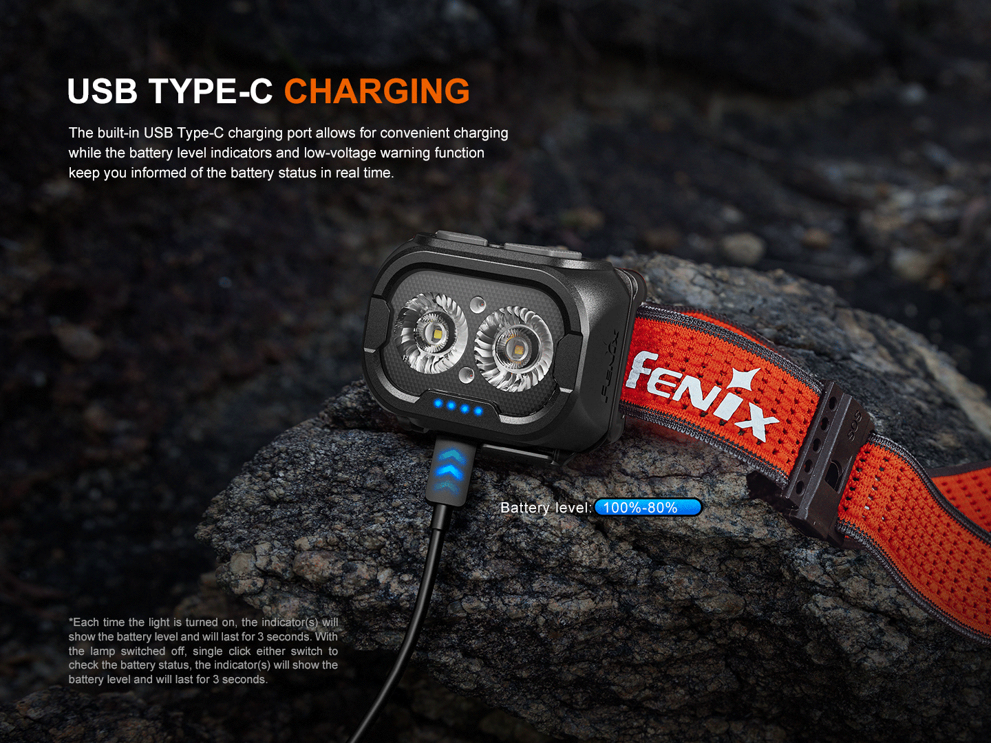 Fenix HL18R-T V2.0 Trailrunning, ultraleichte Trailrunning Stirnlampe, 800 Lumen