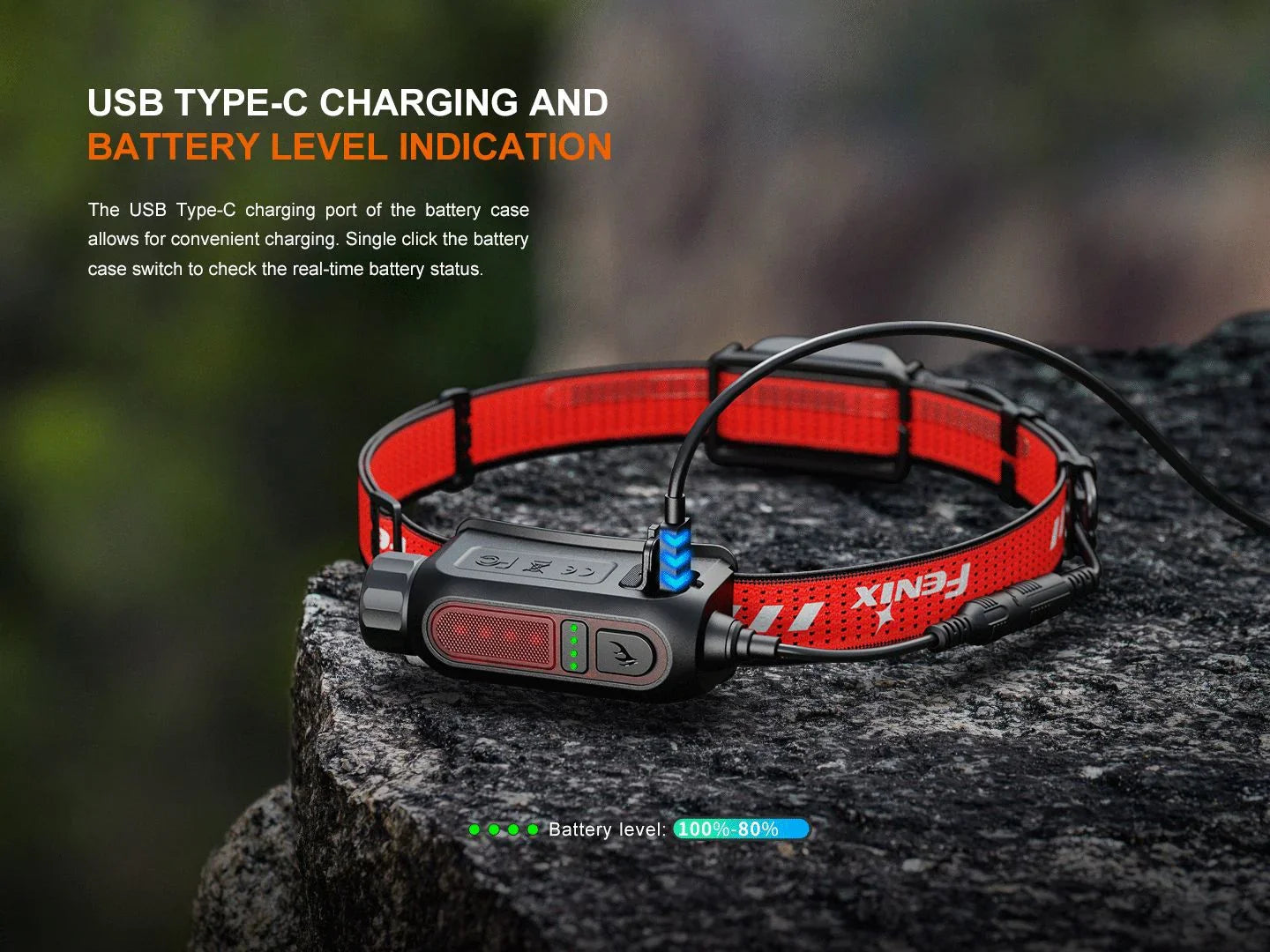 Fenix HP12R-T Separation-Style-Design Stirnlampe für Trailrunning, 1200 Lumen – Bild 