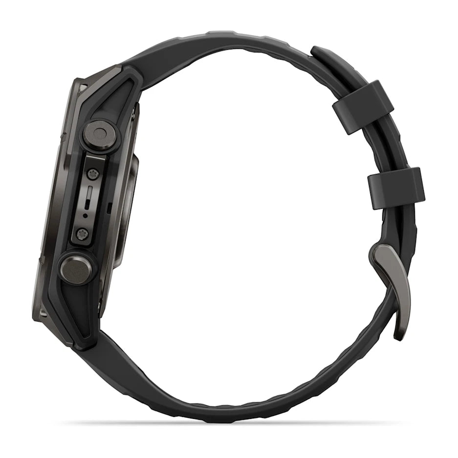 Garmin Fēnix® 9 – 47mm Schwarz/Carbongrau DLC Titan