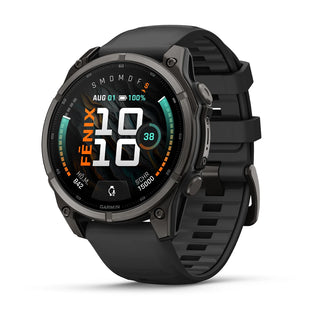 Garmin Fēnix® 9 – 47mm Schwarz/Carbongrau DLC Titan