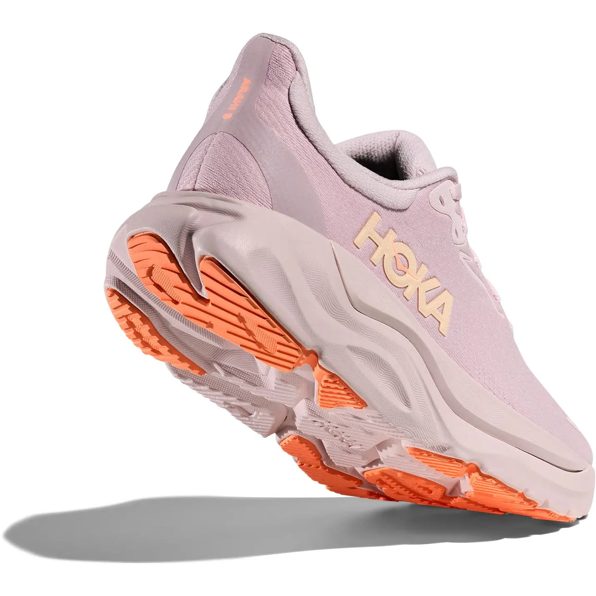 Hoka Damenlaufschuhe Arahi 8, lilac cream / neon cantaloupe – Bild 