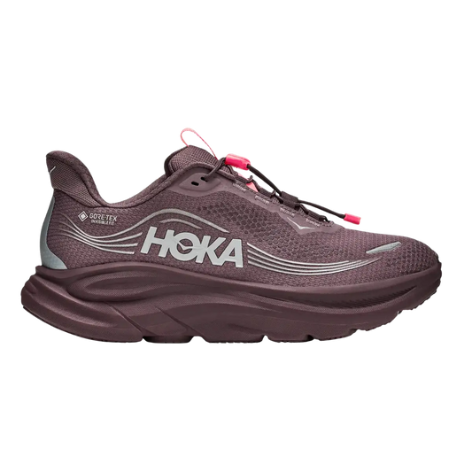 Hoka Damenlaufschuhe Clifton 11 GTX, smokey Quartz/Deep Mauve – grau / 38 2/3