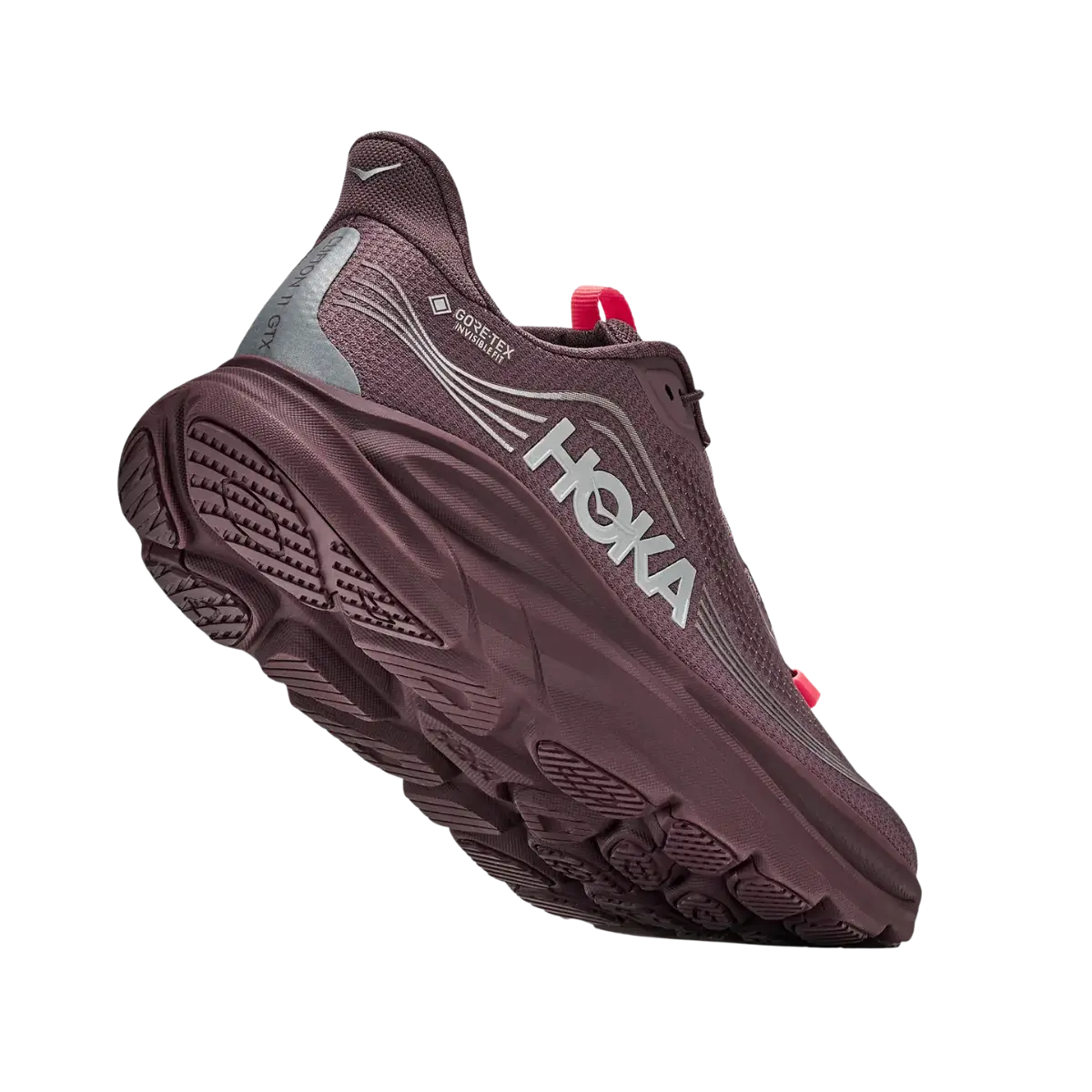 Hoka Damenlaufschuhe Clifton 11 GTX, smokey Quartz/Deep Mauve
