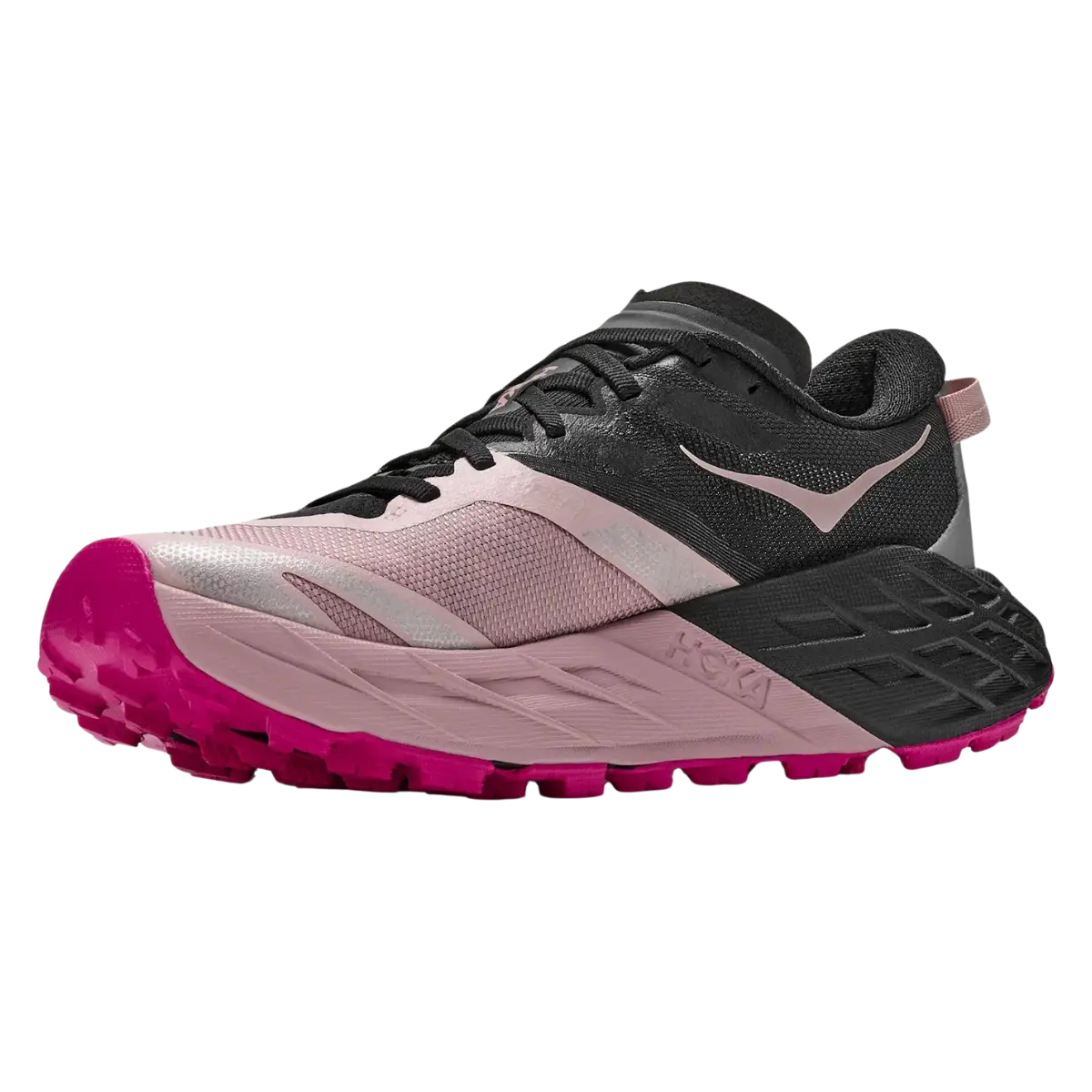 Hoka Damenlaufschuhe Speedgoat 7, black / pink opal