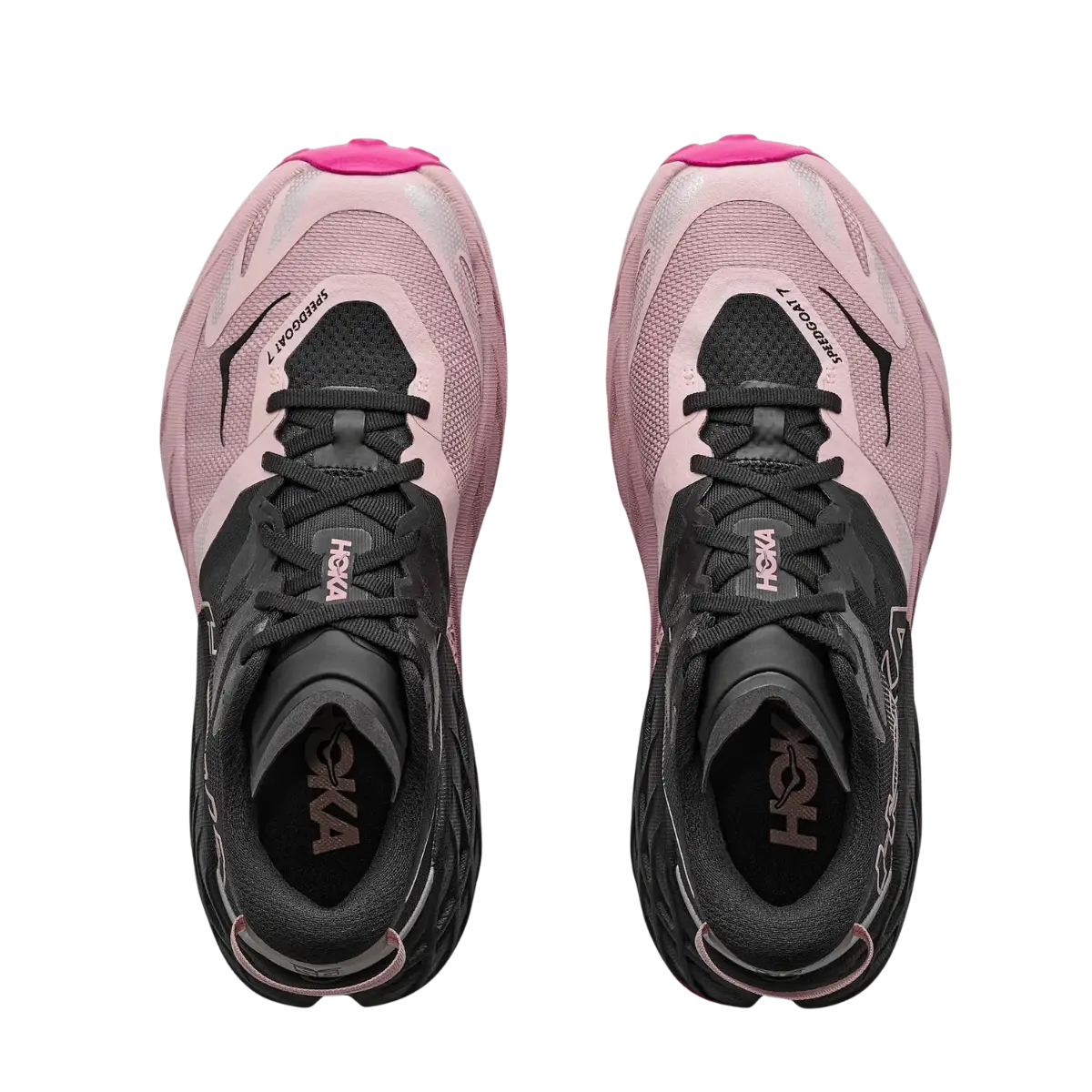 Hoka Damenlaufschuhe Speedgoat 7, black / pink opal
