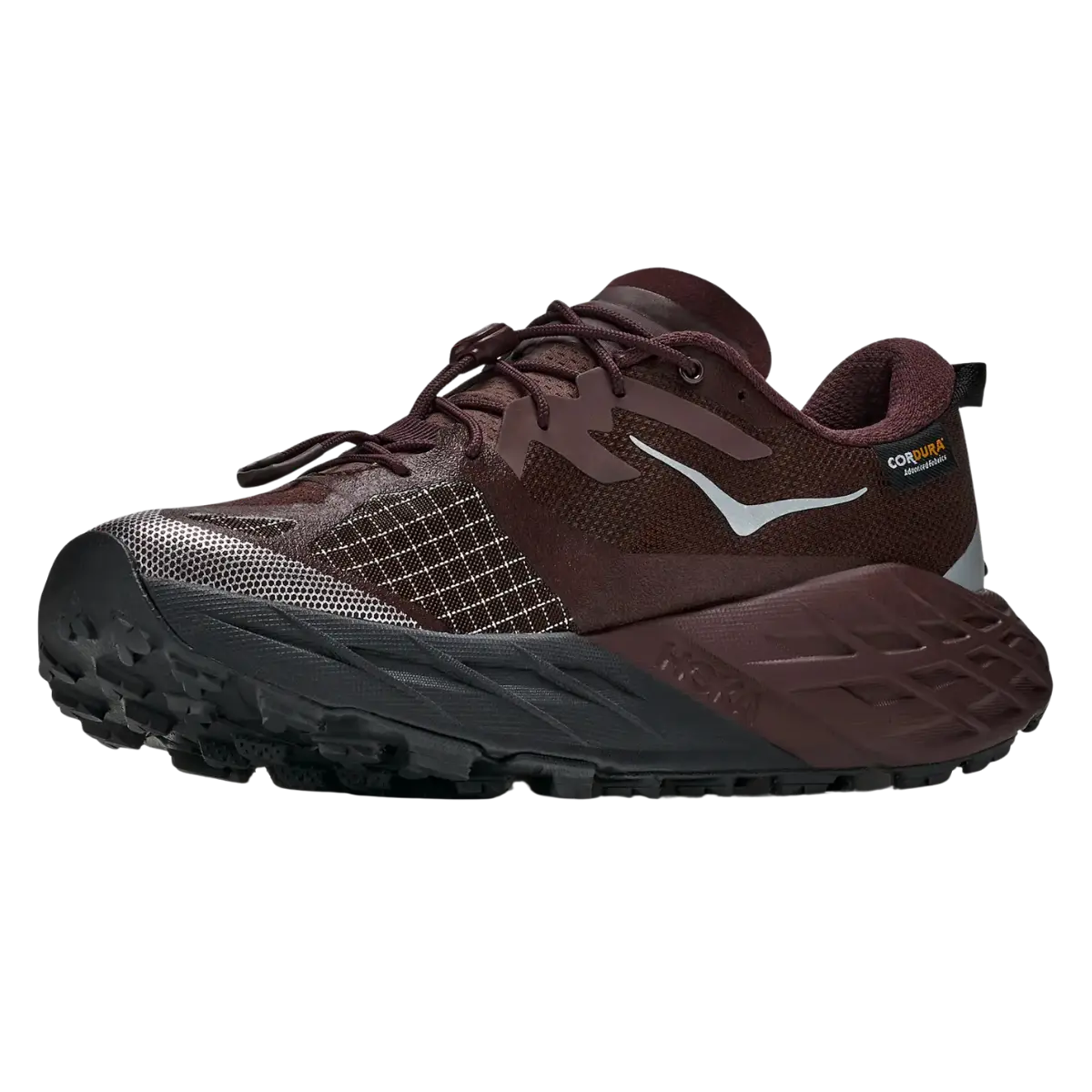 Hoka Damenlaufschuhe Speedgoat 7, deep mauve / black