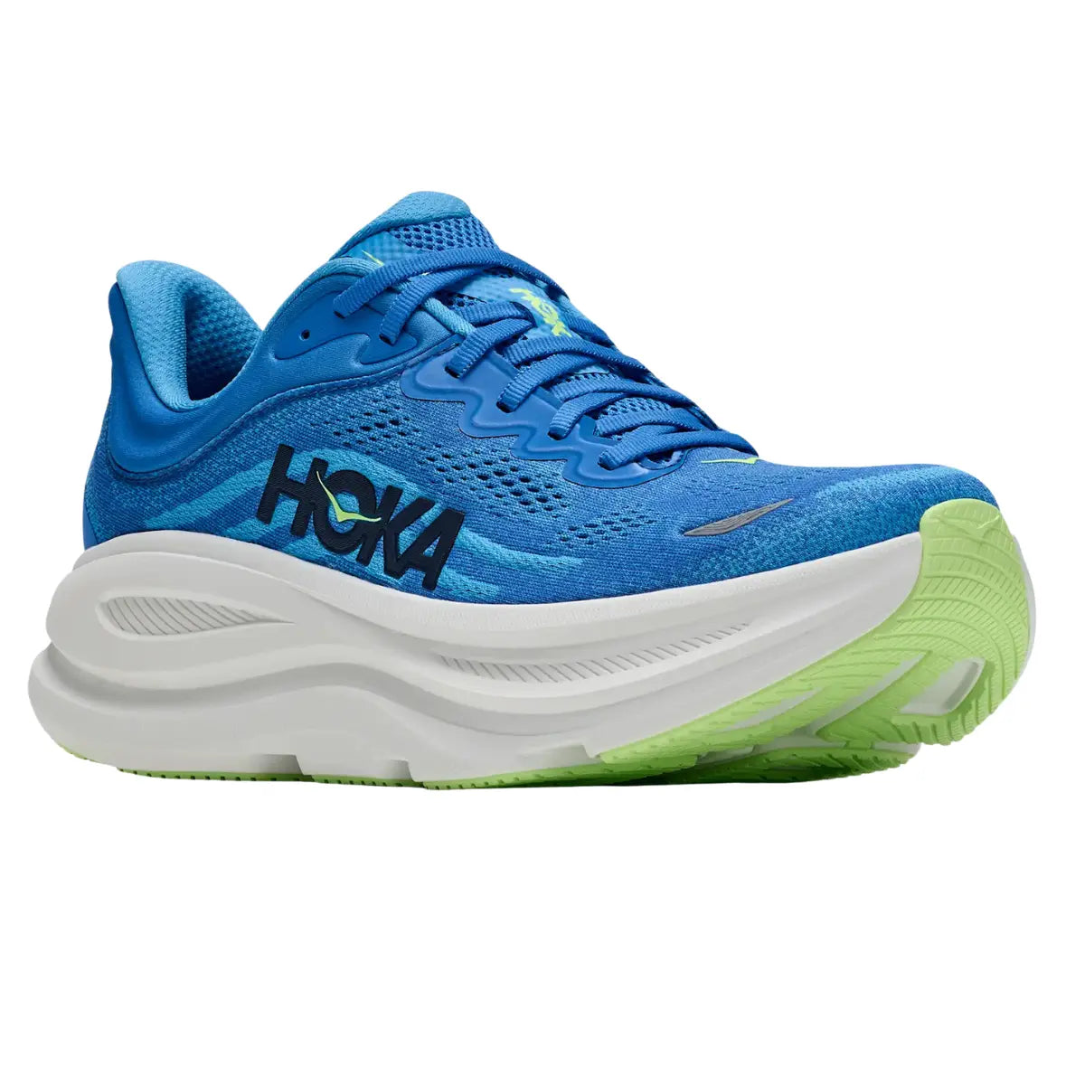 Hoka Herrenlaufschuhe Bondi 9, virtual blue / soft cobalt – Bild 