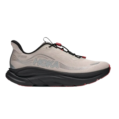 Hoka Herrenlaufschuhe Clifton 11 GTX, River Rock Grey/ Carbon black