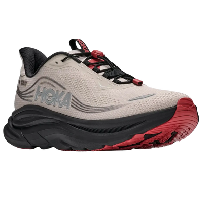 Hoka Herrenlaufschuhe Clifton 11 GTX, River Rock Grey/ Carbon black