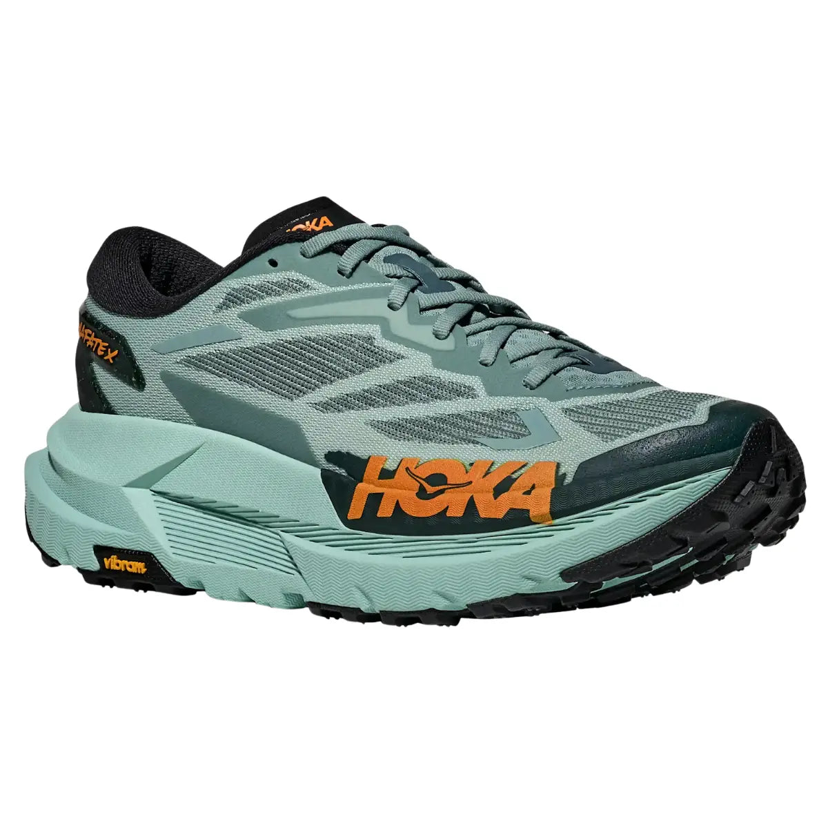 Hoka Herrenlaufschuhe Mafate X, sage / rosemary – Bild 