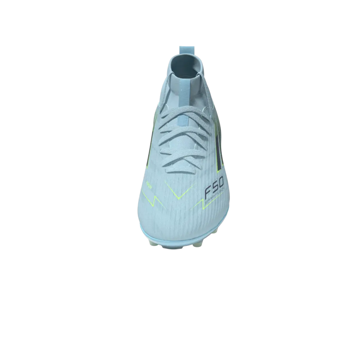 Adidas Kinderfußballschuhe F50 Sparkfusion League FG, halbhohe Fußballschuhe für feste Böden und Kunstrasen mit Sprintplate Fusion - machsport – Bild 