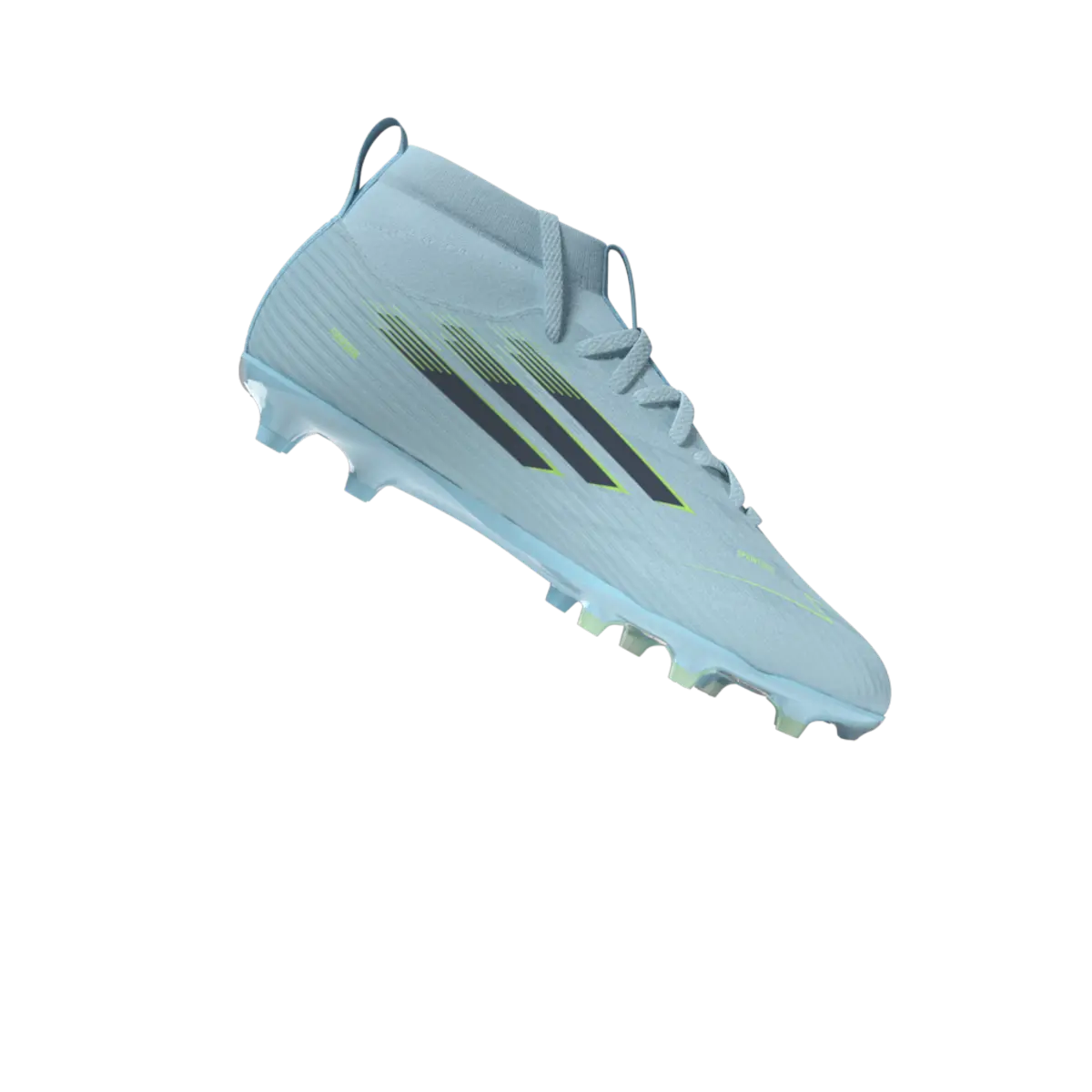 Adidas Kinderfußballschuhe F50 Sparkfusion League FG, halbhohe Fußballschuhe für feste Böden und Kunstrasen mit Sprintplate Fusion - machsport – Bild 