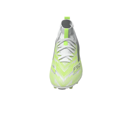 Adidas Kinderfußballschuhe F50 Sparkfusion League FG, halbhohe Fußballschuhe für feste Böden und Kunstrasen mit Sprintplate Fusion - machsport