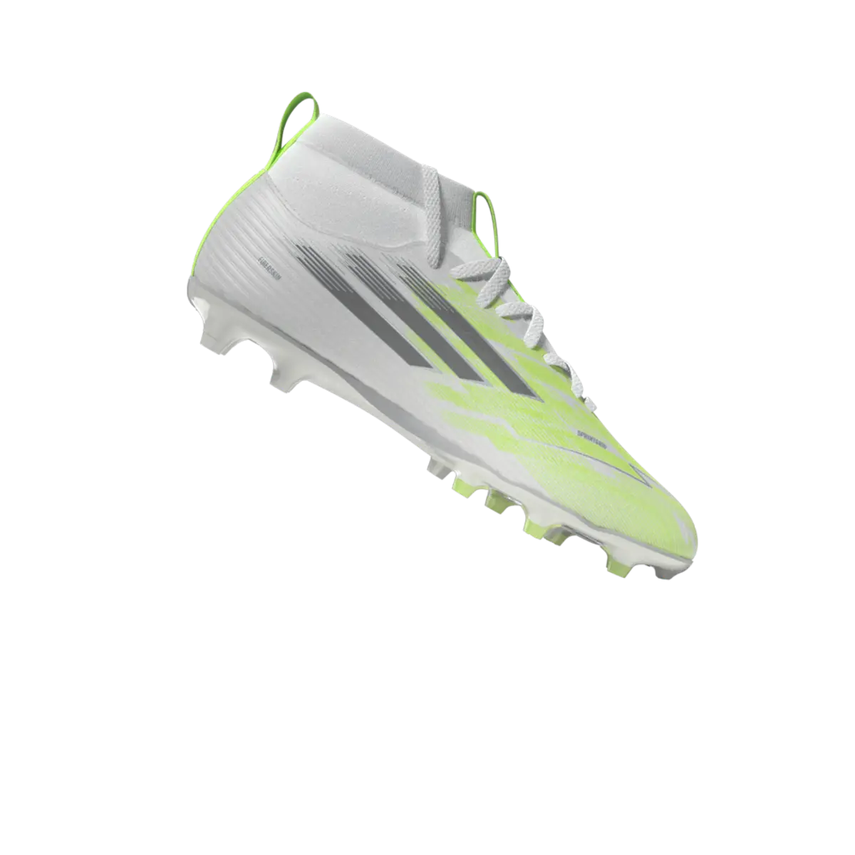 Adidas Kinderfußballschuhe F50 Sparkfusion League FG, halbhohe Fußballschuhe für feste Böden und Kunstrasen mit Sprintplate Fusion - machsport – Bild 