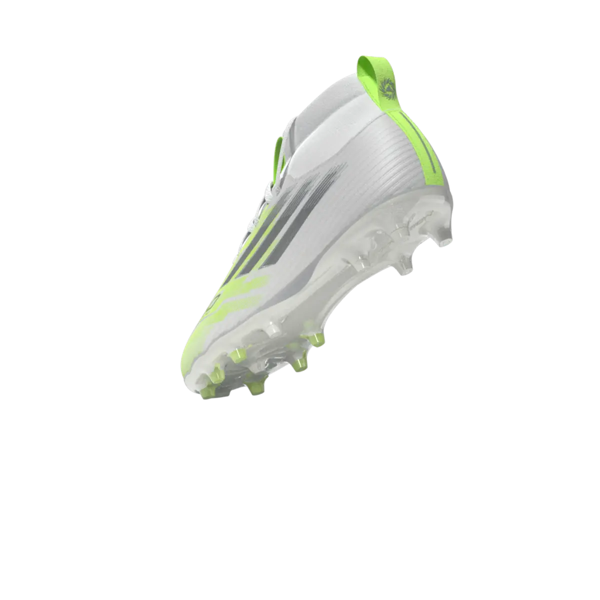 Adidas Kinderfußballschuhe F50 Sparkfusion League FG, halbhohe Fußballschuhe für feste Böden und Kunstrasen mit Sprintplate Fusion - machsport