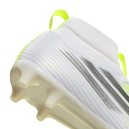 Adidas Kinderfußballschuhe F50 Sparkfusion League FG, halbhohe Fußballschuhe für feste Böden und Kunstrasen mit Sprintplate Fusion - machsport