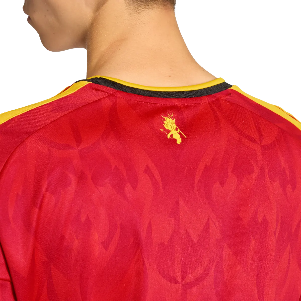 Belgien Herrenfußballshirt Home 2026, Heimtrikot mit Climacool für Spiel, Training und Fanmomente - machsport – Bild 