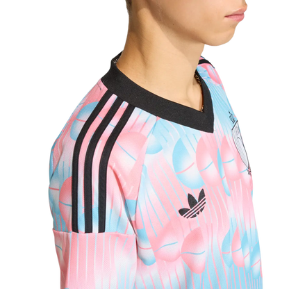 Belgien Herrenfußballshirt Away 2026, Auswärtstrikot mit Climacool für Spiel, Training und Fanmomente - machsport