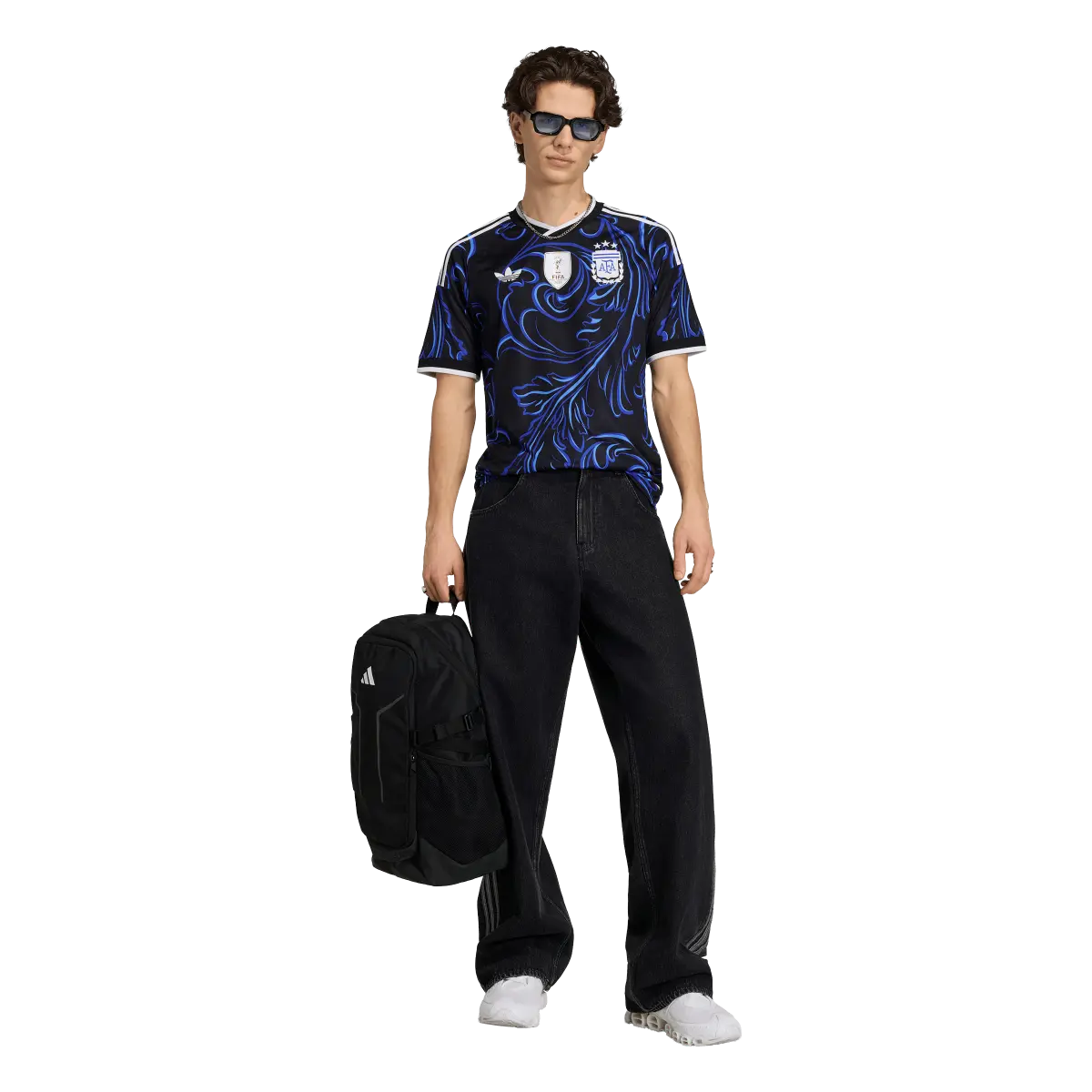 Argentinien Herrenfußballshirt Away 2026, Auswärtstrikot mit Climacool für Spiel, Training und Fanmomente - machsport – Bild 