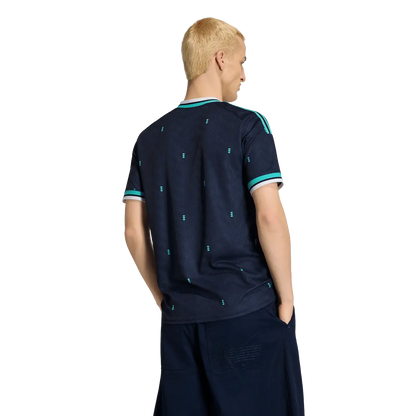 Deutschland Herrenfußballshirt Away Trikot, Auswärtstrikot mit Climacool für Spiel, Training und Fan Einsatz - machsport