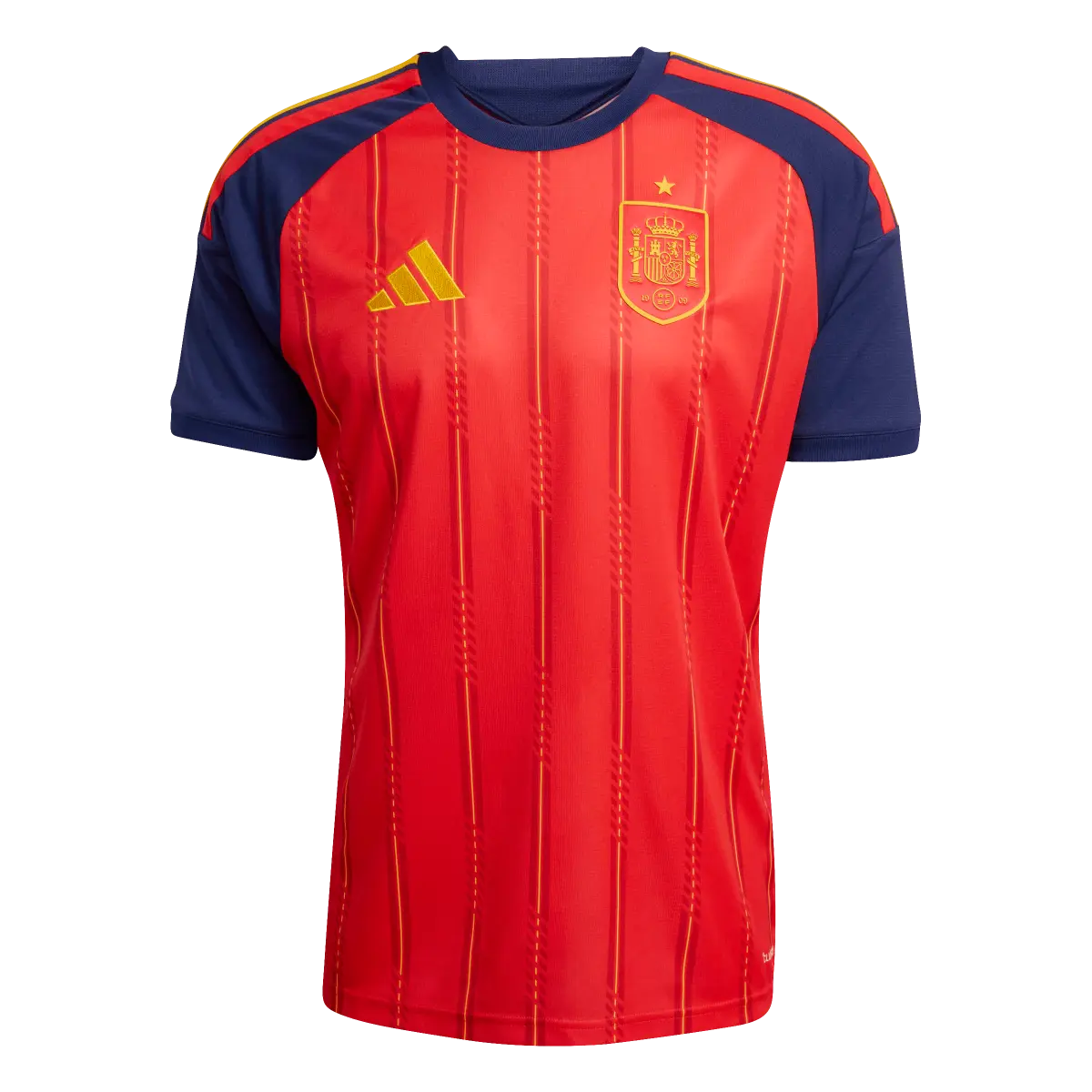 Spanien Herrenfußballshirt Home Jersey 2026, Heimtrikot mit Climacool für Spiel, Training und Fan Einsatz - machsport – Bild 